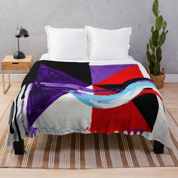 Item preview, fluid fracture colorful geometric abstract design designed and sold by SmashingDeals.