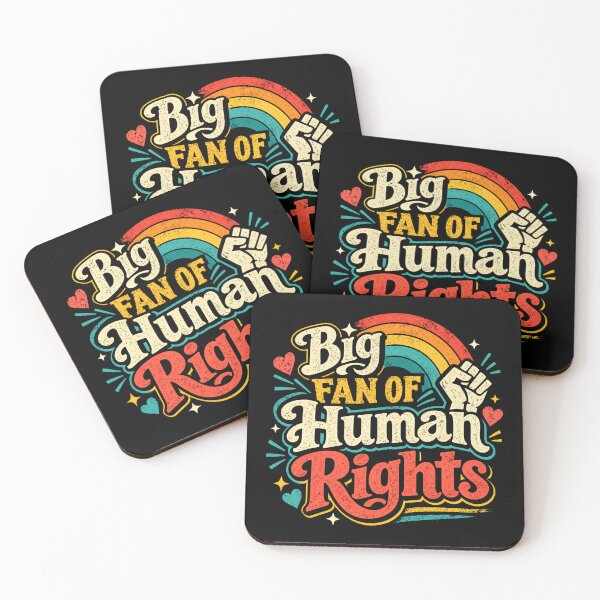 Item preview, Big Fan Of Human Rights Social Justice Activist Supporter designed and sold by RetroMini2026.