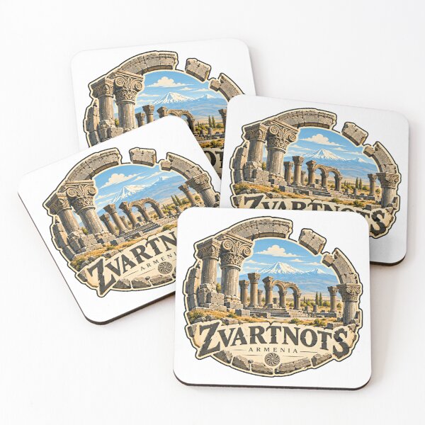 Item preview, Zvartnots Armenia Travel History Ruins Armenian Culture Mount Ararat designed and sold by NightGlyph.