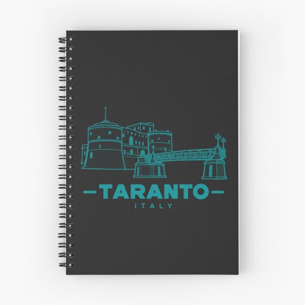 Item preview, Taranto Italy Line Art Landmark Poster designed and sold by CMYKStudio.