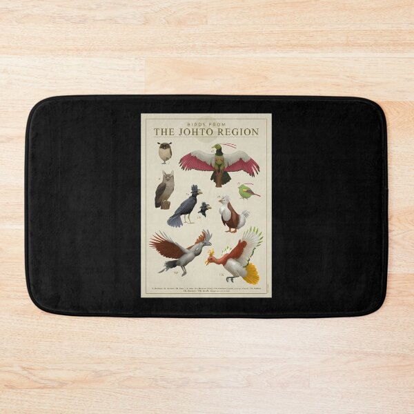 Item preview, Birds-Of-Johto designed and sold by ellersrica.