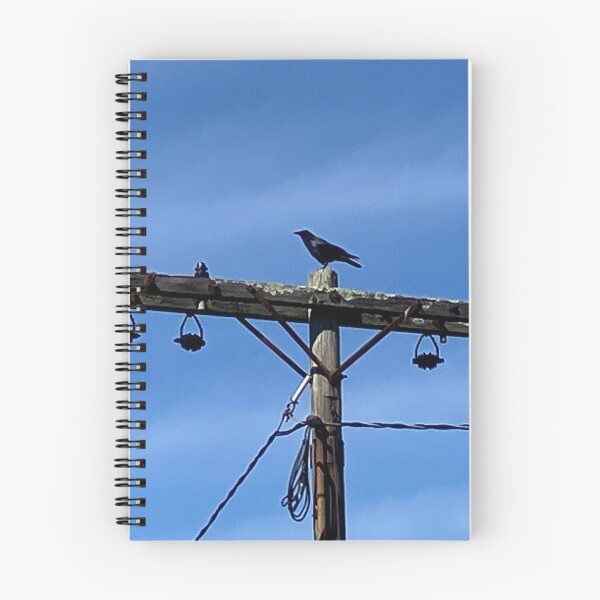 Item preview, Crow on a Telephone Pole  designed and sold by Amanda1775.