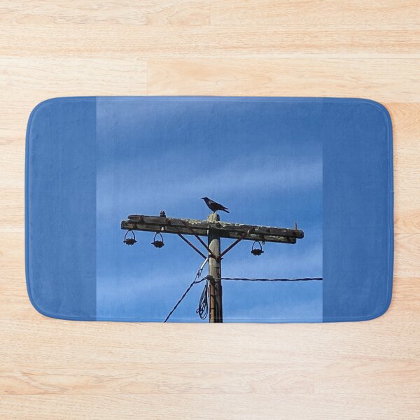 Item preview, Crow on a Telephone Pole  designed and sold by Amanda1775.
