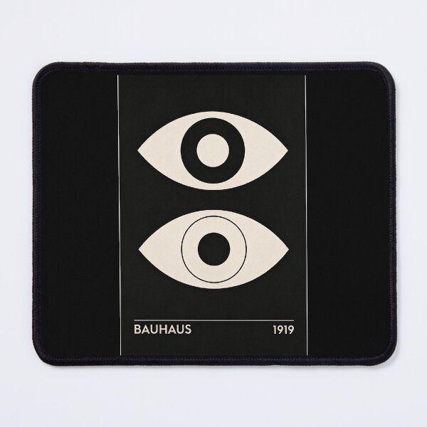 Item preview, Bauhaus Eyes Poster 1919, Abstract Geometric Eye Art Print, Modern Minimalist Wall Decor designed and sold by scrambledpeg.