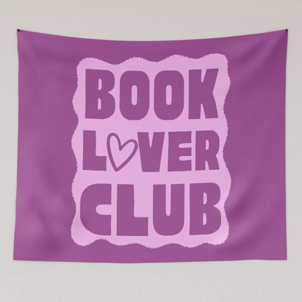 Item preview, book lover club designed and sold by Neadoodles.