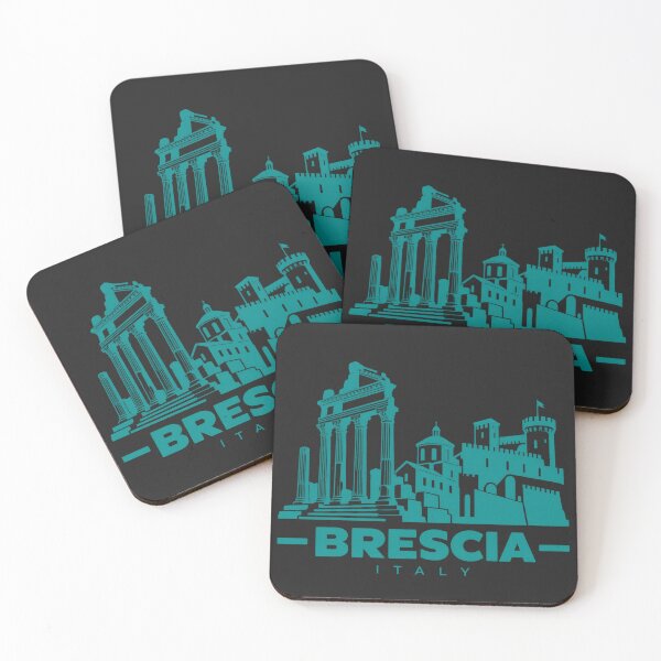 Item preview, Brescia Italy Line Art Landmark Poster designed and sold by CMYKStudio.