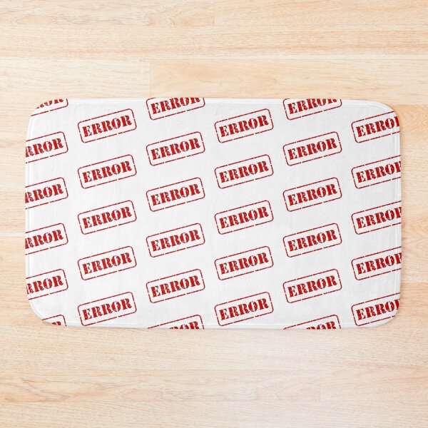 Item preview, Error Red Rubber Stamp Graphic designed and sold by THP Creative.