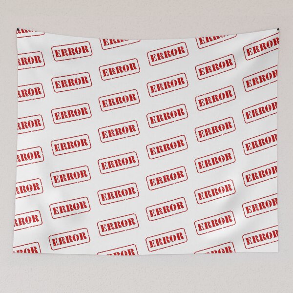 Item preview, Error Red Rubber Stamp Graphic designed and sold by THP Creative.