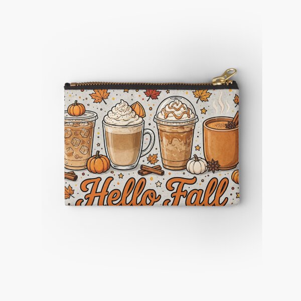 Item preview, Hello Fall Cozy Pumpkin Spice Drinks Art designed and sold by Mindful56.