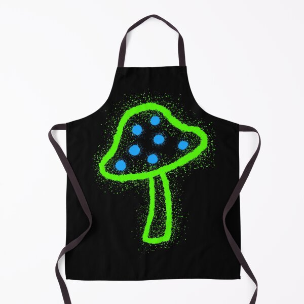 Aperçu de l'œuvre Graffiti Psychedelic Mushroom créée et vendue par Super Neon Pixels .