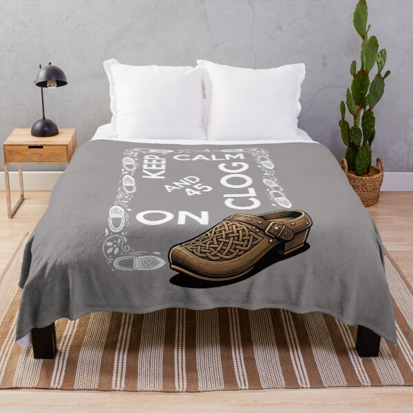 Item preview, Keep Calm And Clog On Dance Shoe Tee-62 designed and sold by JonasEberl.