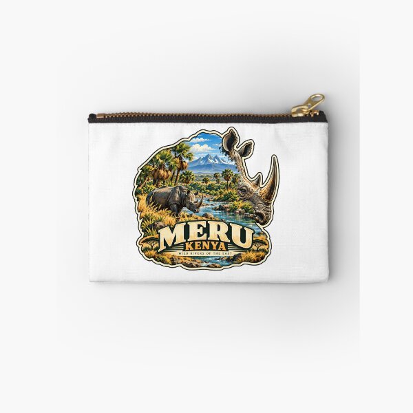 Item preview, Meru Kenya Wild Rivers Of The East African Safari Travel Wildlife Souvenir designed and sold by NightGlyph.