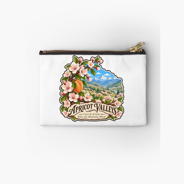 Item preview, Apricot Valleys Tajikistan When The Mountains Bloom Travel Souvenir Landscape designed and sold by NightGlyph.