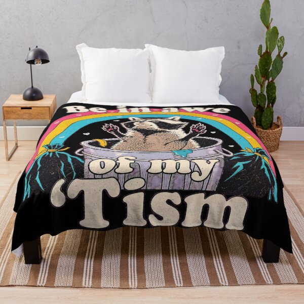Item preview, Funny Raccoon 'Tism Neurodivergent Pride, Autism Awareness designed and sold by Eddiepublic.
