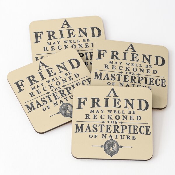 Item preview, When Friendship Becomes Art designed and sold by Quote Gallery.