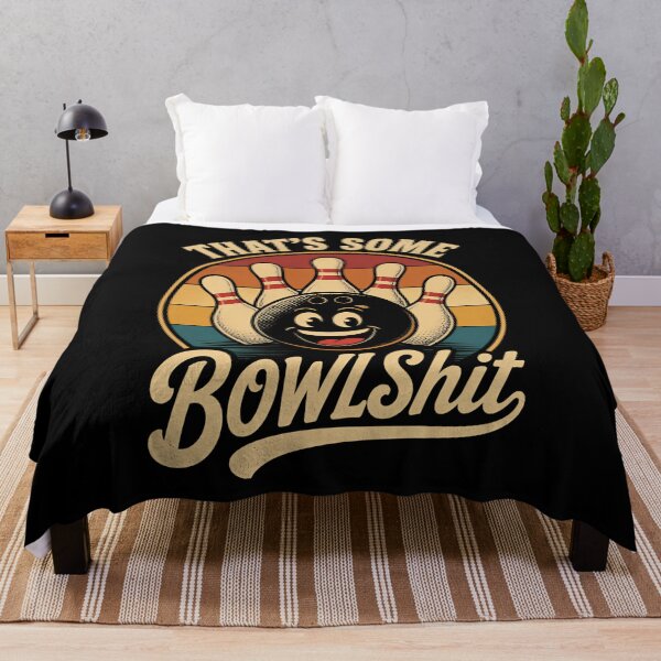 Item preview, That's Some Bowlshit Funny Bowling Pun designed and sold by Positive&FunnyThings.