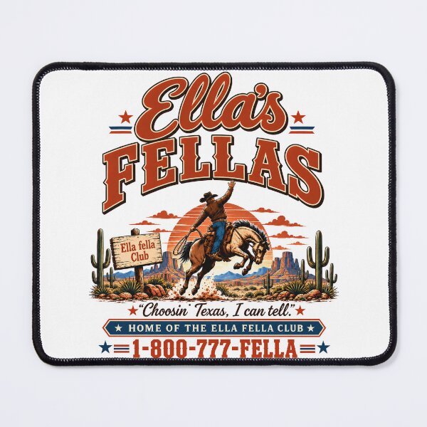 Item preview, Ellas Fellas Club Cowboy Rodeo Vintage designed and sold by PamfilOancea.
