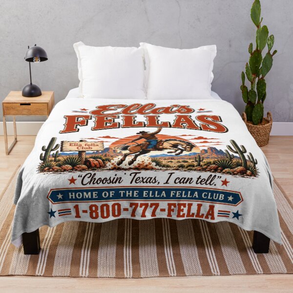 Item preview, Ellas Fellas Club Cowboy Rodeo Vintage designed and sold by PamfilOancea.