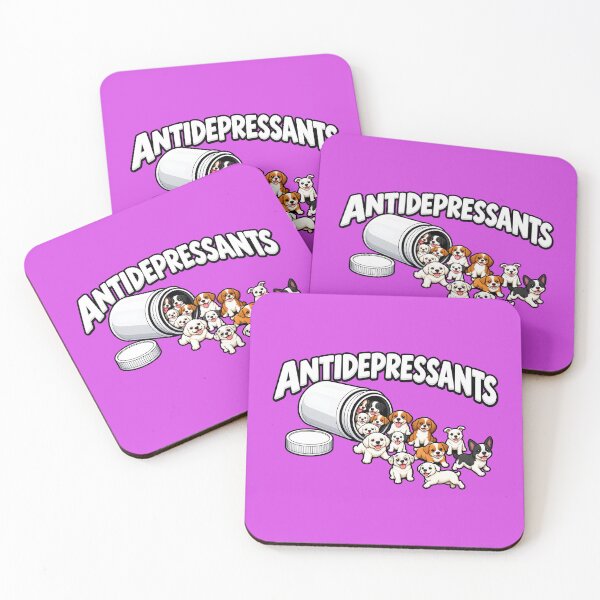 Item preview, Antidepressants – Cute Puppies in a Pill Bottle designed and sold by PRINTIONAL.