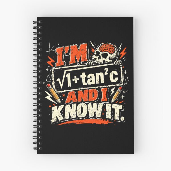 Item preview, I'm √1+Tan²c And I Know It Math Humor Trigonometry Nerd designed and sold by JonesFlora2025.