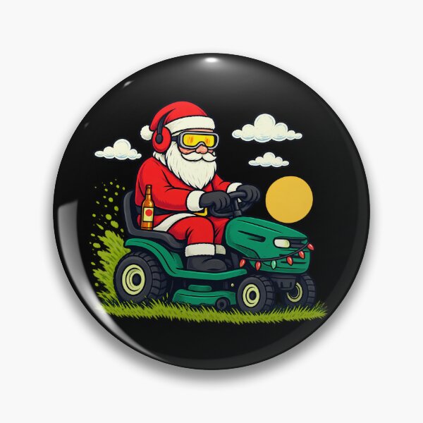 Item preview, Funny Santa Lawn Mower Christmas designed and sold by Eddiepublic.