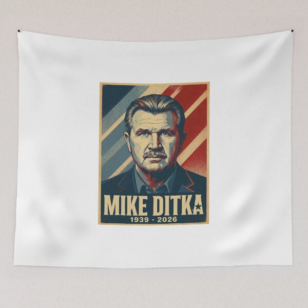 Aperçu de l'œuvre Mike Ditka Hope style 1939 - 2026 créée et vendue par OrlandNienow.