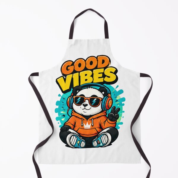 Item preview, Cool Panda Good Vibes DJ Headphones designed and sold by Melanie-Murphy4.