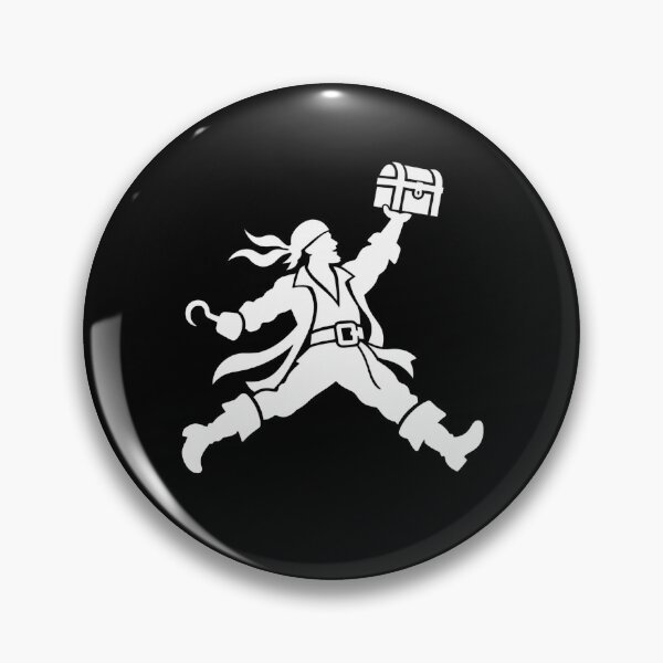 Item preview, Jumping Pirate — Treasure Chest Silhouette designed and sold by nelsonkimbe.