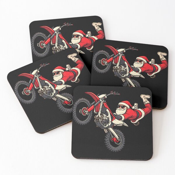 Item preview, Funny Santa Motocross designed and sold by lcnsdjstrtry.