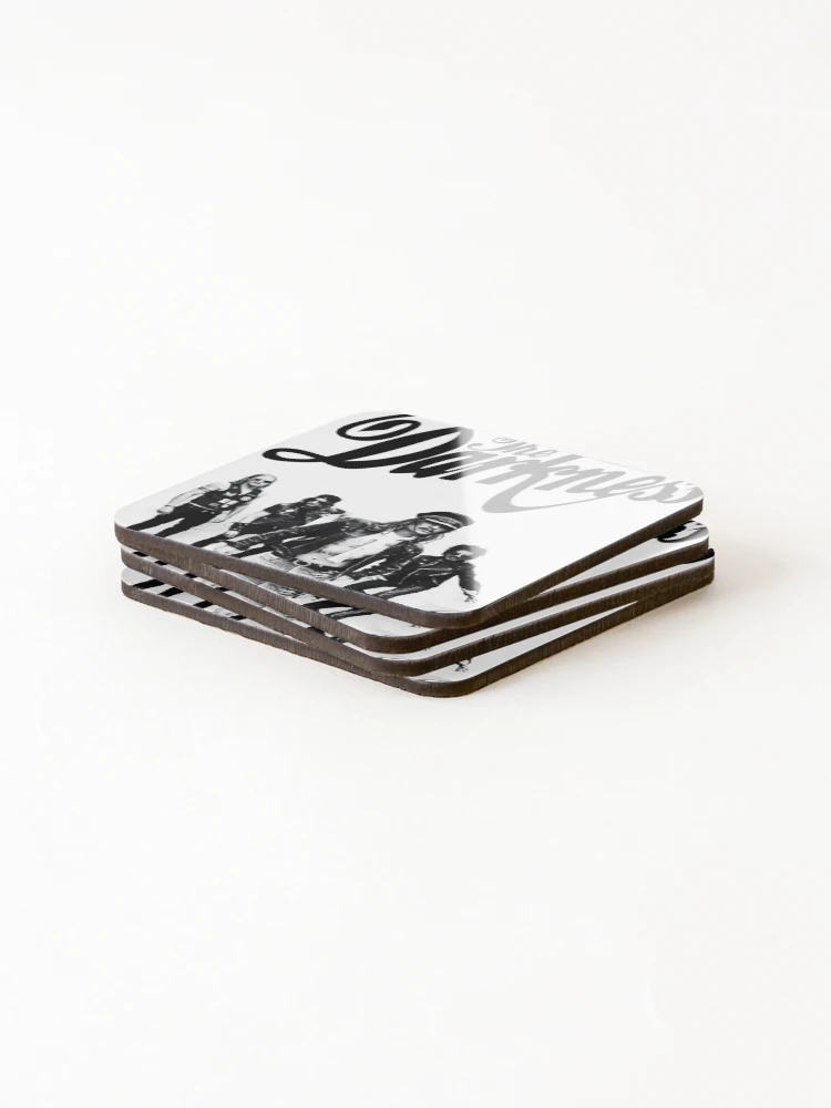 Thumbnail 4 of 5, Coasters (Set of 4), Standing In Line Below Script designed and sold by Lincoln-Design.