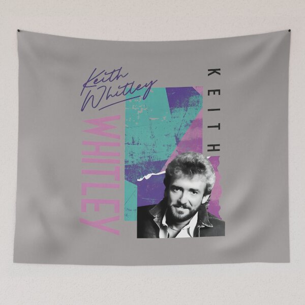 Item preview, Keith Whitley Retro 80s Tribute T-Shirt-90 designed and sold by JohannesNeukirc.