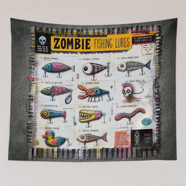 Item preview, Zombie Lures designed and sold by PictureNZ.