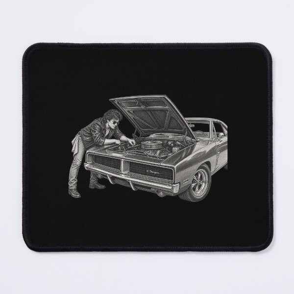 Item preview, Muscle car gearhead designed and sold by Minibee-Inc.