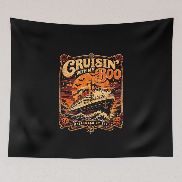 Item preview, Cruisin' with My Boo Halloween Cruise Ship Couples Trip designed and sold by CrinoSwice.