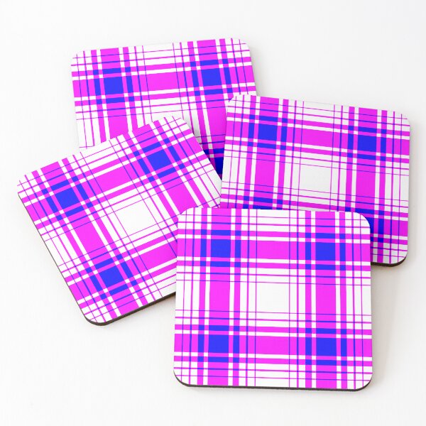 Item preview, Plaid checkered pattern bright crimson blue designed and sold by fuzzyfox.