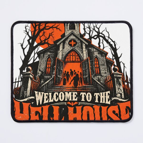 Item preview, Welcome To The Hell House Experience Funny Exvangelical Halloween Shirt designed and sold by GloryandFame.