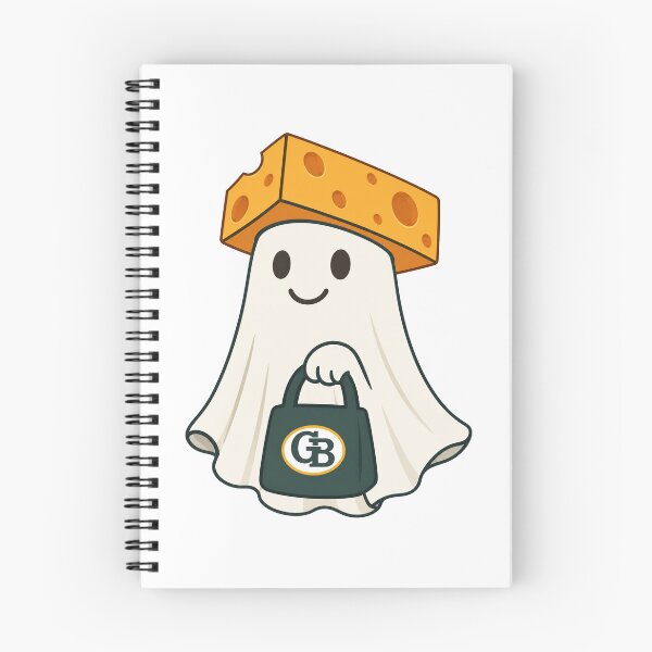 Item preview, Green-Bay Ghost Halloween Cheesehead Trick Or Treat designed and sold by PamfilOancea.