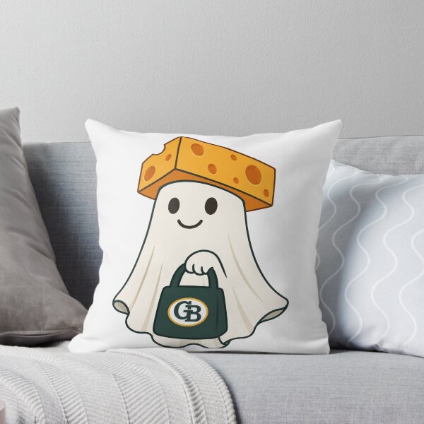 Item preview, Green-Bay Ghost Halloween Cheesehead Trick Or Treat designed and sold by PamfilOancea.