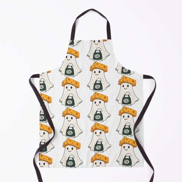 Item preview, Green-Bay Ghost Halloween Cheesehead Trick Or Treat designed and sold by PamfilOancea.