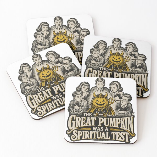 Item preview, The Great Pumpkin Was A Spiritual Test Funny Exvangelical Halloween Shirt designed and sold by GloryandFame.