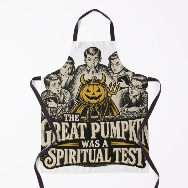 Item preview, The Great Pumpkin Was A Spiritual Test Funny Exvangelical Halloween Shirt designed and sold by GloryandFame.
