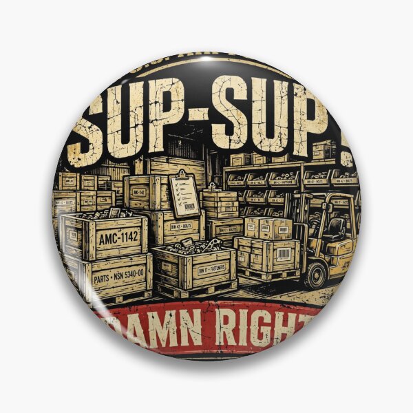 Item preview, Air Force Supply Sup-Sup Damn Right Funny T-Shirt designed and sold by ApplegateForce.
