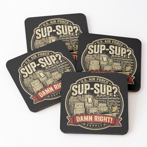 Item preview, Air Force Supply Sup-Sup Damn Right Funny T-Shirt designed and sold by ApplegateForce.