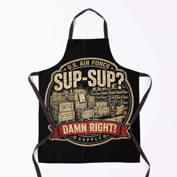 Item preview, Air Force Supply Sup-Sup Damn Right Funny T-Shirt designed and sold by ApplegateForce.