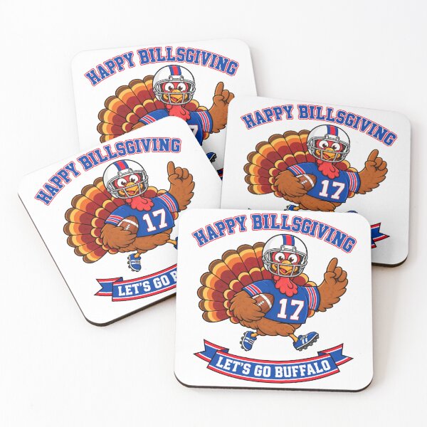 Item preview, Happy BillsGiving Turkey Mascot designed and sold by PamfilOancea.