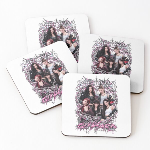 Item preview, Cyberpunk Chrome MEOVV Group Go Hard | Best Kpop Gift designed and sold by Valereekmerch.
