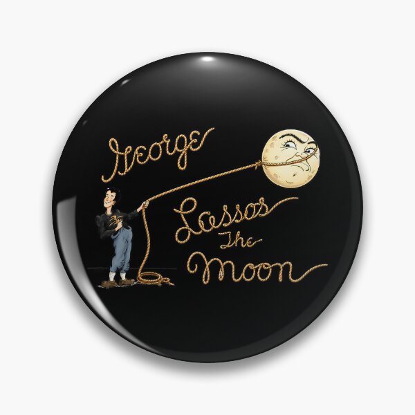 Item preview, George Lassos the Moon designed and sold by Boiledbrain-SP.