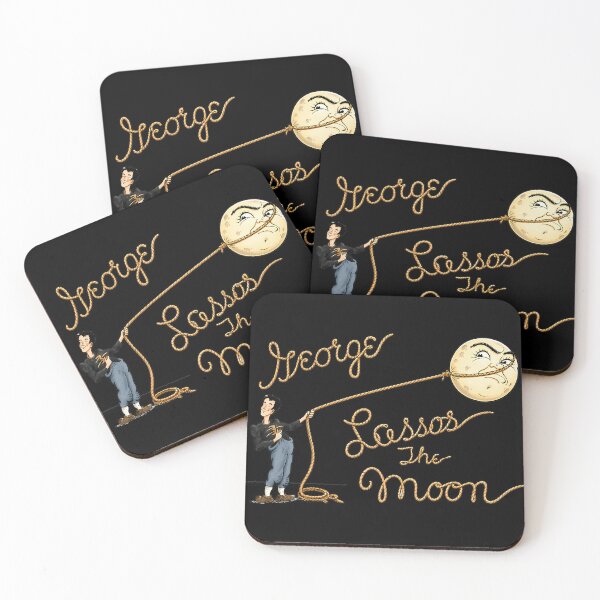 Item preview, George Lassos the Moon designed and sold by Boiledbrain-SP.