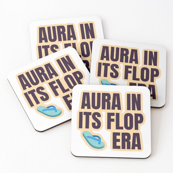 Item preview, Aura in Its Flop Era Funny Sticker designed and sold by kilat42.