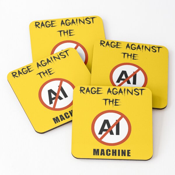Item preview, Rage Against the AI Machine One designed and sold by Donnahuntriss.